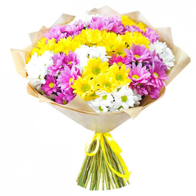 Букет цветов "Яркие краски" Букет цветов "Яркие краски"